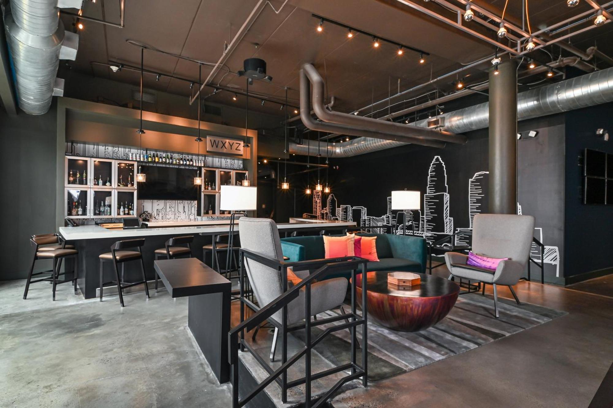 Aloft Charlotte City Center Bagian luar foto