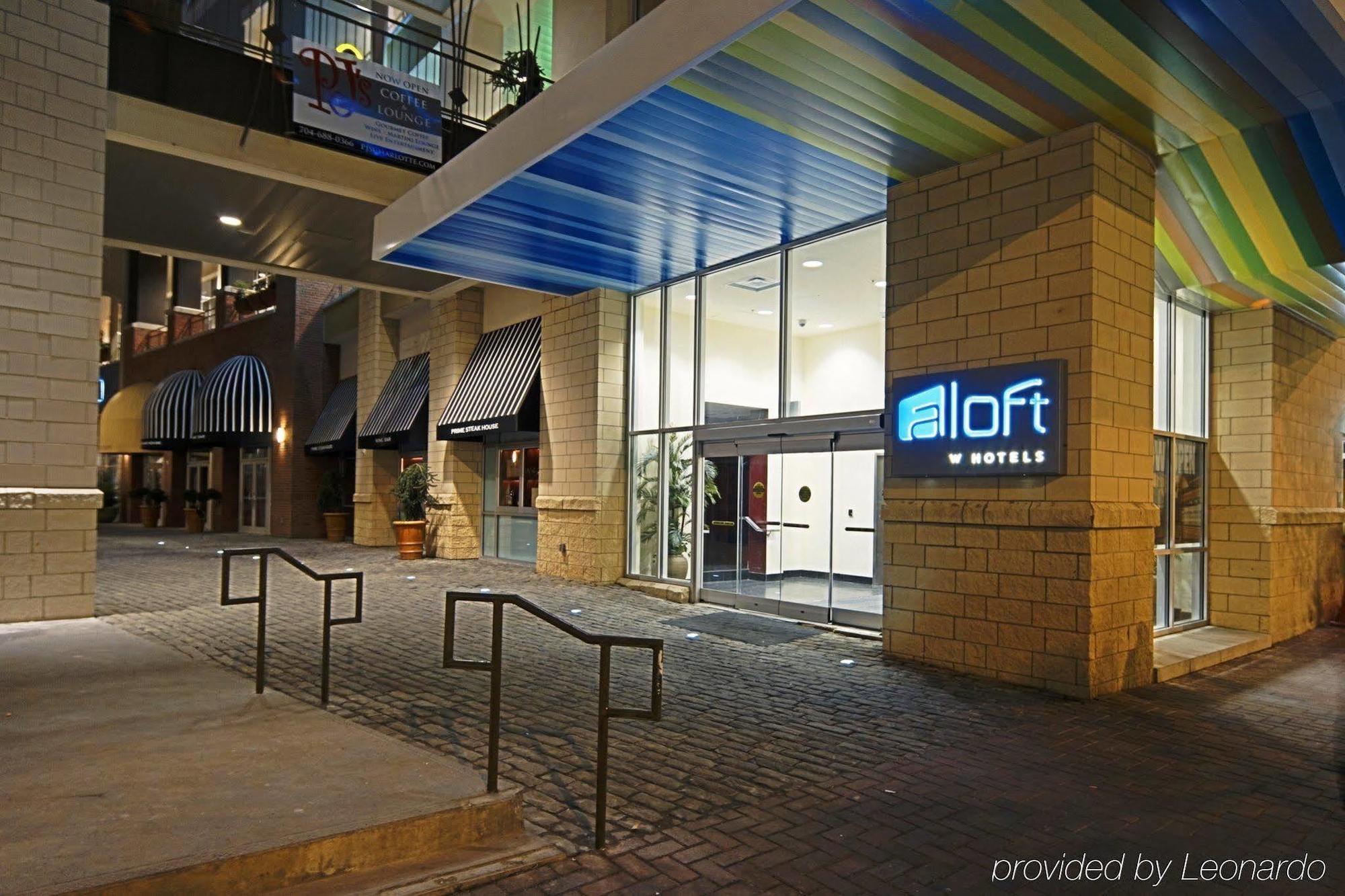 Aloft Charlotte City Center Bagian luar foto