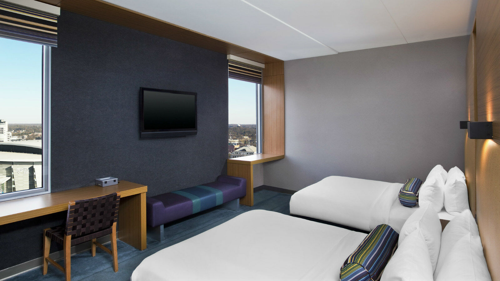 Aloft Charlotte City Center Bagian luar foto